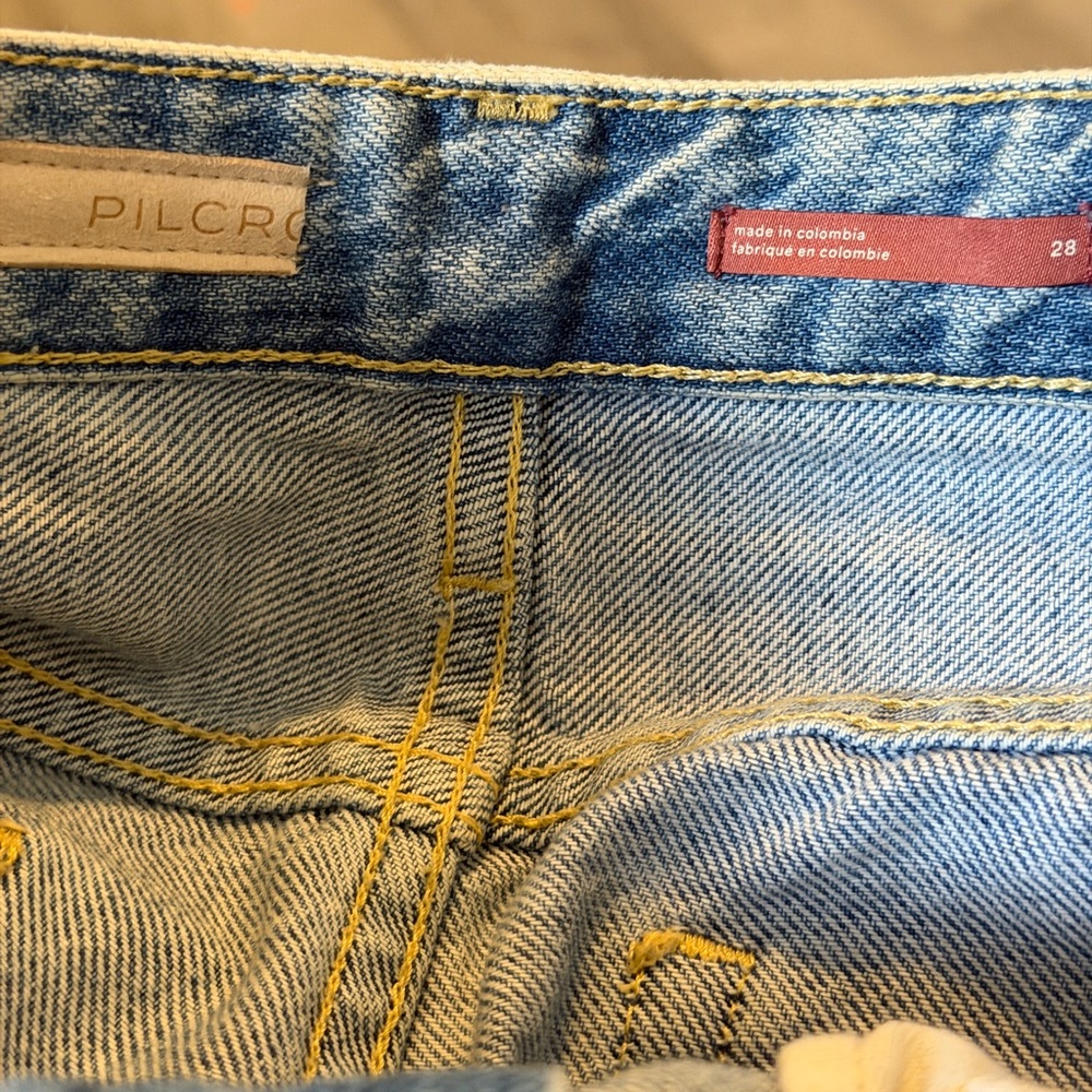 Anthropologie Pilcro The Joey Relaxed Jeans Size 28 - Picture 5 of 7